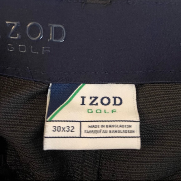 (NWOT) IZOD Men’s Black Golf Pants (Size 30”x32”) - Picture 4 of 4